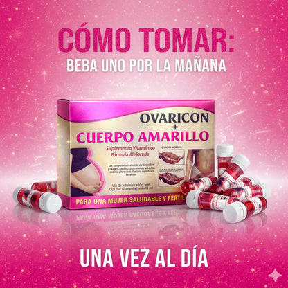 Ovaricon + Cuerpo Amarillo 2 Boxes 24 x 15ml Microdoses