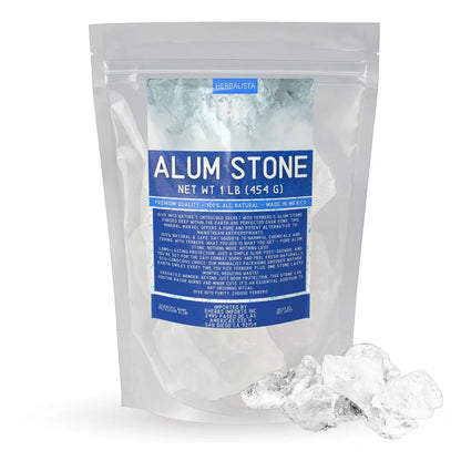 Herbalista Alum Stone 16oz + Free Deodorant 8oz