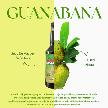 Maguey Juice - Jugo De Maguey 1 litro (33.3Fl Oz)