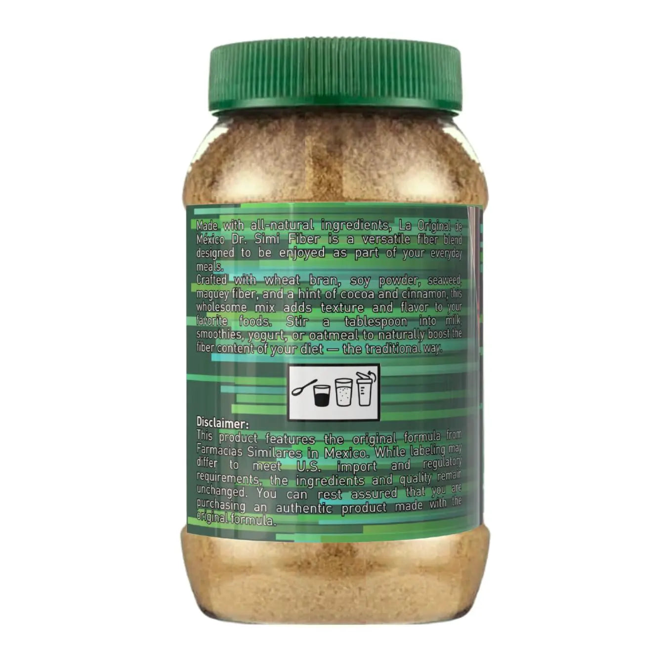 2-Pack Dr. Simi Daily Fiber Powder 300 g Each (10.5 oz)