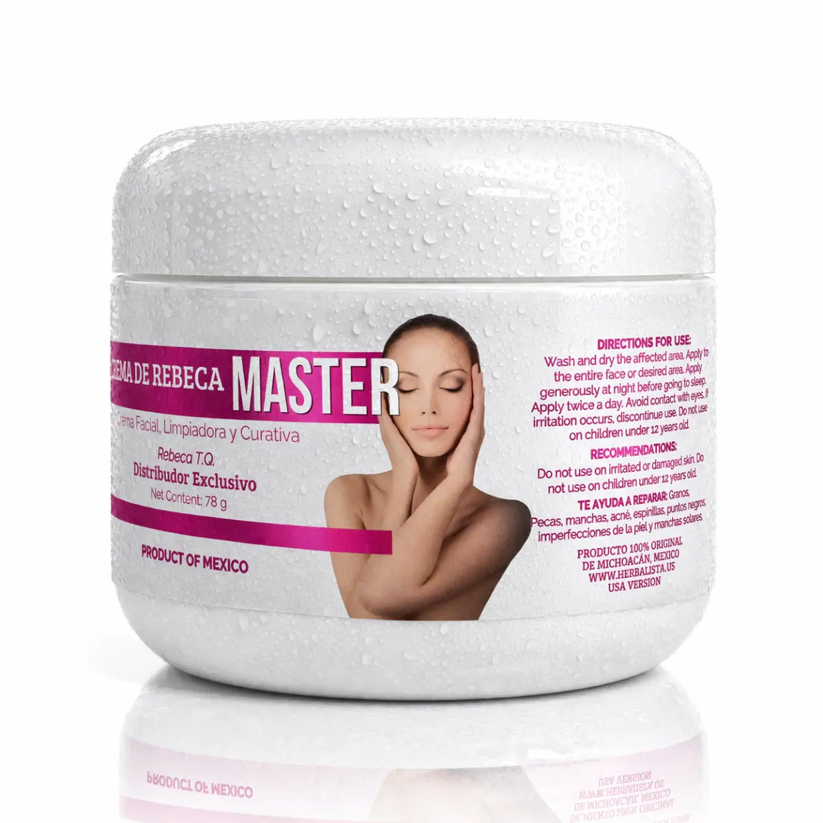 Crema Rebeca Collagen Facial Cream 4oz