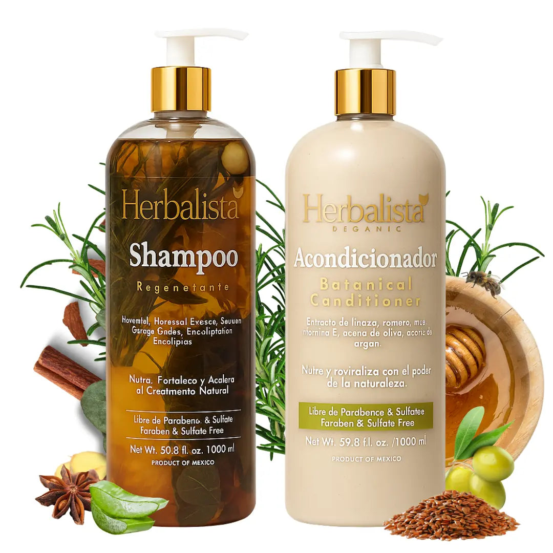 Herbalista 3-Piece Herbal Hair Care Bundle