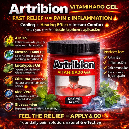 Artribion Arnica Cooling Gel 4.23oz (120 g)