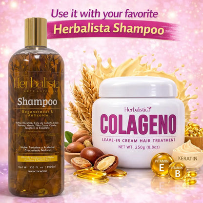 Herbalista Collagen Leave-In Hair Cream 250g (8.8 oz)