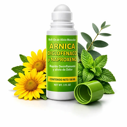 Arnica Gel & Roll-On Muscle Massage Care Duo