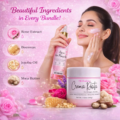 Herbalista Crema Rosita Glow Bundle & Rosehip Water