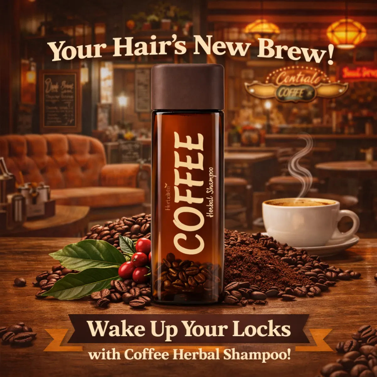 Herbalista Coffee Herbal Shampoo 500ml