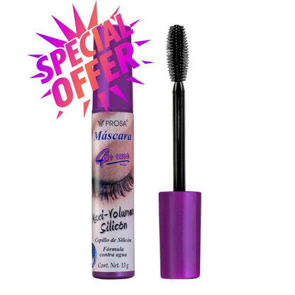Prosa 4-in-1 Maxi Volume Mascara with Silicon Brush