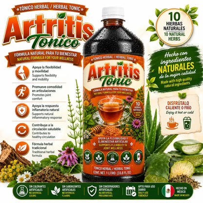 Artritiis Herbal Tónico 1L Mexican Herbal Blend