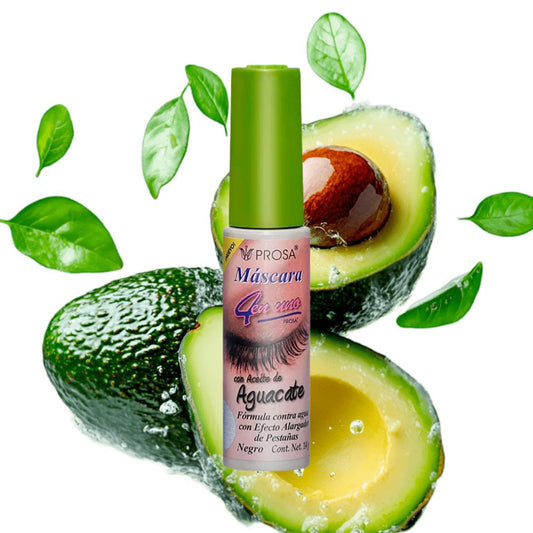 Prosa Avocado Oil Mascara 14g with Silicone Brush