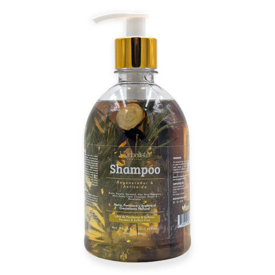 Herbalista Viral New Herbal Shampoo 500ml (16.9 fl oz)