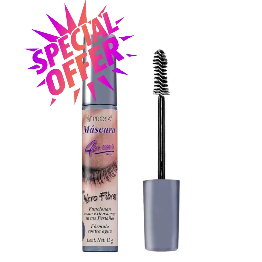 Prosa 4-in-1 Microfiber Waterproof Mascara 11g