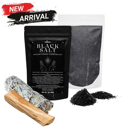 3 Pack Kit Black Salt for Protection Sal Negra  2oz (56g)