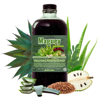 Jugo De Maguey Antioxidant Herbal Juice 32 fl oz