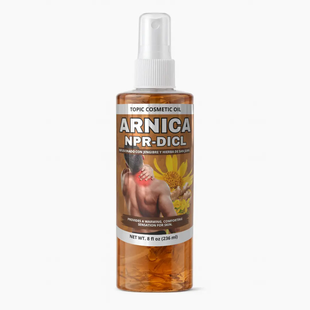 Arnica & St. John's Wort Massage Oil 8 oz (236ML)