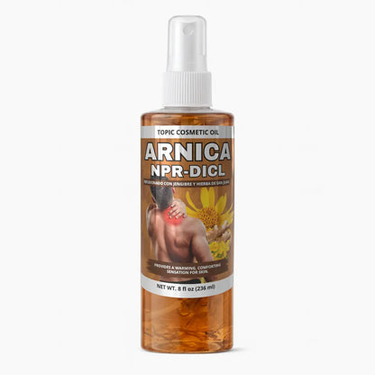 Arnica & St. John's Wort Massage Oil 8 oz (236ML)
