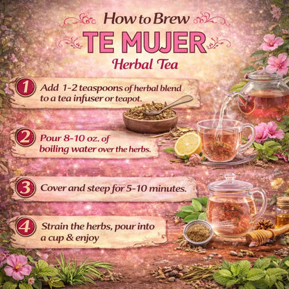 Herbalista Té de Mujer Women’s Herbal Tea 5oz (141 g)