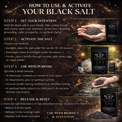 Herbalista Rosemary + Black Ritual Salt 2oz (56g)