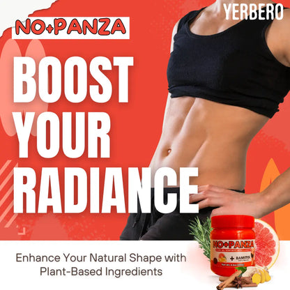 NO+PANZA Herbal Massage Gel with L-Carnitine 8.8 oz