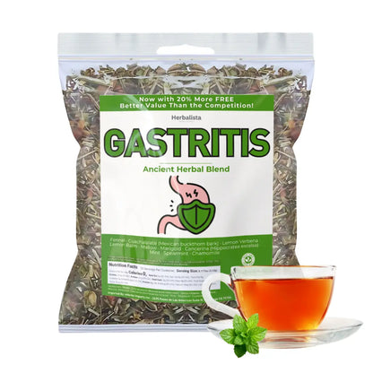 Herbalista Gastritis-BYE Herbal Compound Tea 5oz (141g)