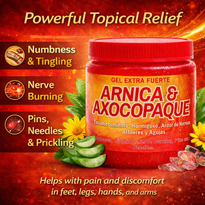 Viral Arnica + Axocopaque Muscle Massage Gel 125g (4.2oz)