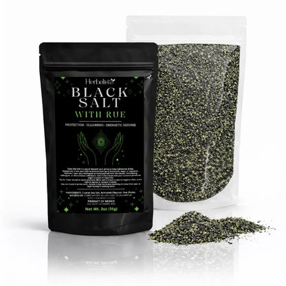 Herbalista Ruda (Rue)+ Black Salt 2oz (56g)