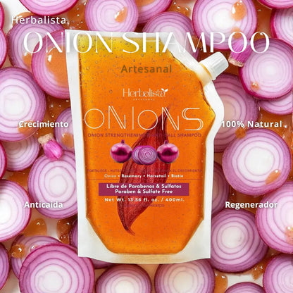 Onion Extract Shampoo 13.5oz (400ml)  – Rosemary & Horsetail