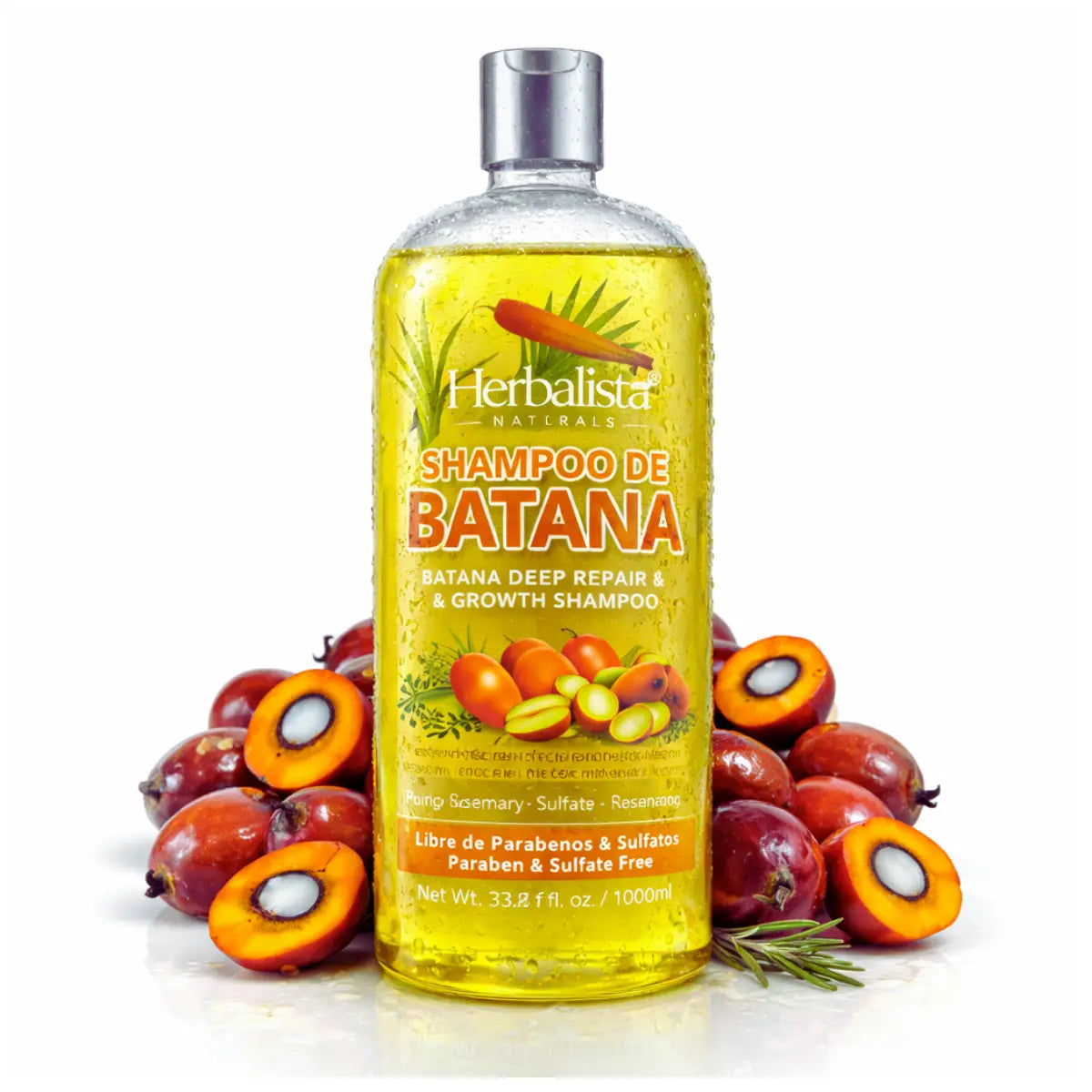 Herbalista Batana Shampoo 33.8 fl oz (1 Liter)