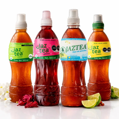 Jaztea 4 Pack Variety Bundle 500ml  (16.9 fl oz)