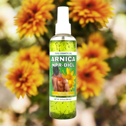 Arnica & St. John's Wort Massage Oil 8 oz (236ML)