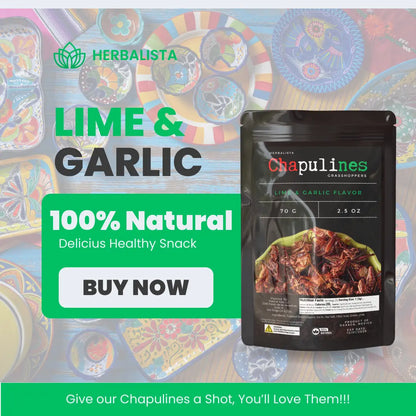 Herbalista Chapulines Salt & Lime 2.5 oz