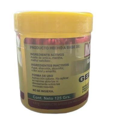 Mariguanol Reforzado Massage Gel Balm – 125g Jar