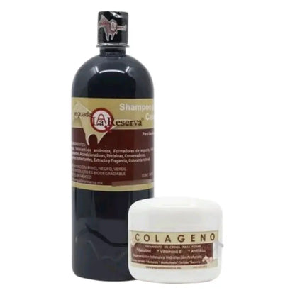 Yeguada Colageno & Caballo Negro Shampoo Bundle 1L
