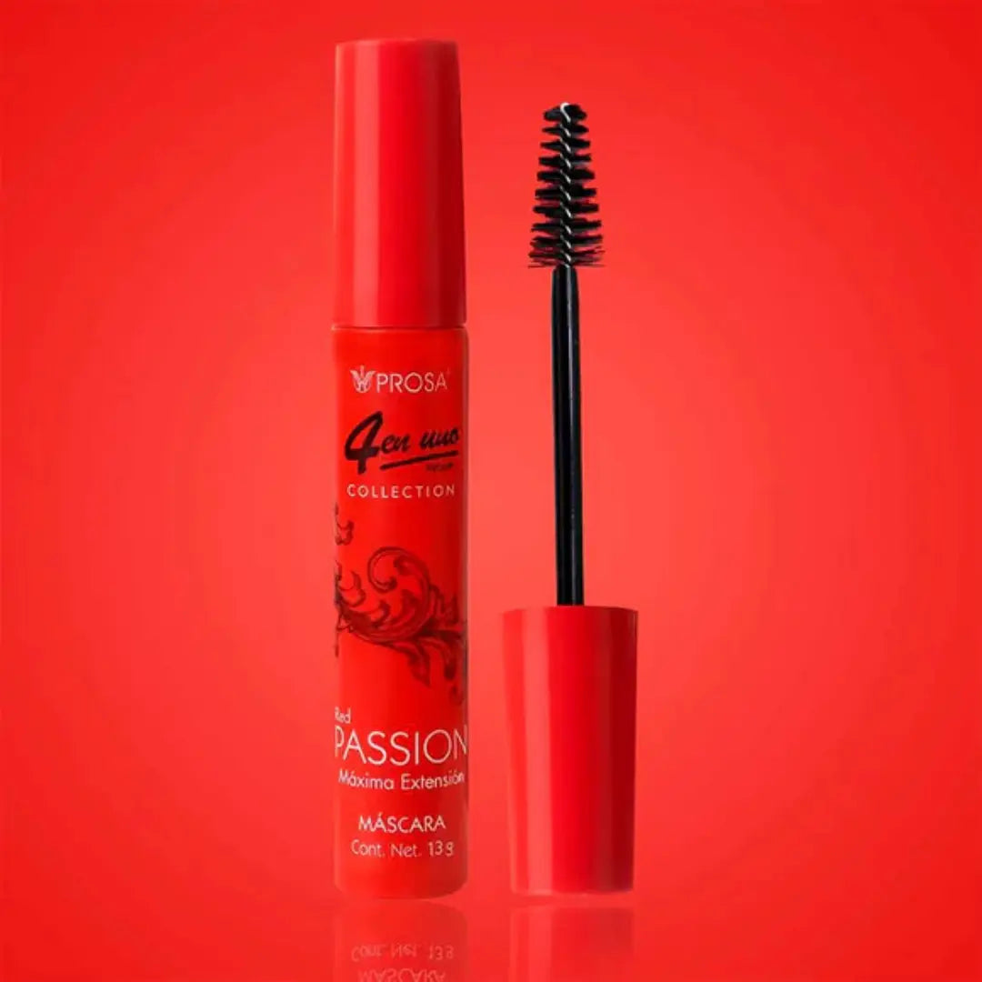 Mascara Viral Prosa Rojo Pasion 4 in 1