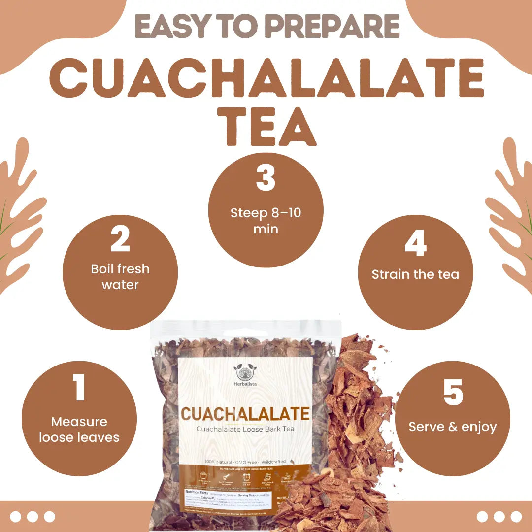 Cuachalalate Bark Herbal Tea 1 LB (453g)