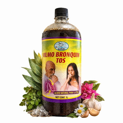 Pulmo Bronqui Tos Herbal Tonic 1 Liter (33 Fl Oz)