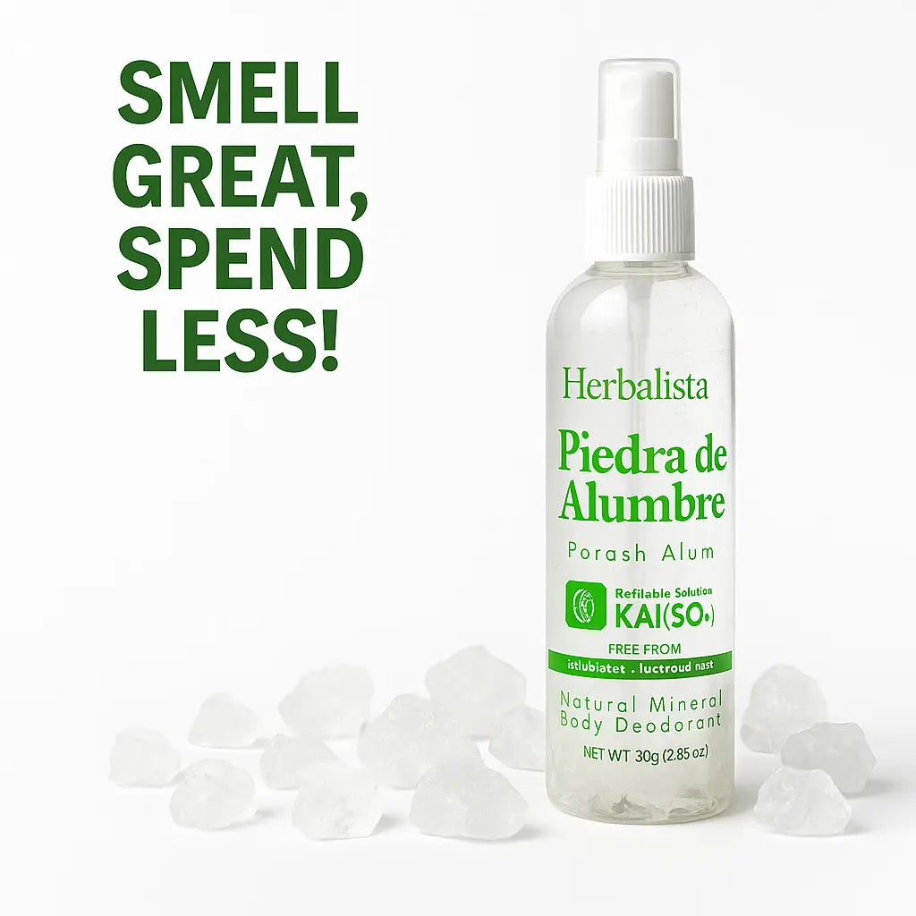 Herbalista Crystal Alum Deodorant Spray 80g