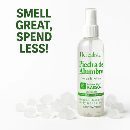Herbalista Crystal Alum Deodorant Spray 80g