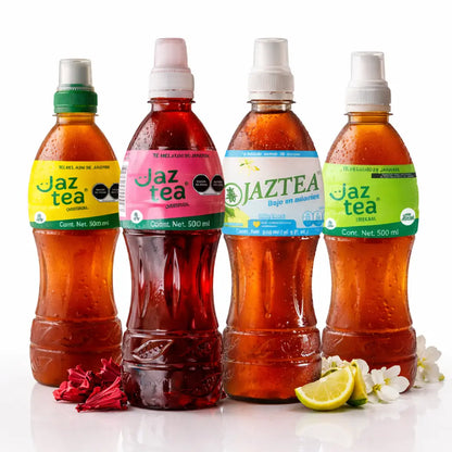 Jaztea 4 Pack Variety Bundle 500ml  (16.9 fl oz)
