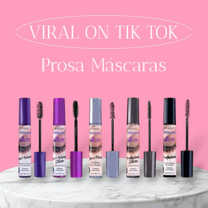 Prosa Viral 4-Pack 4-in-1 Mascara Collection Silicone Brush