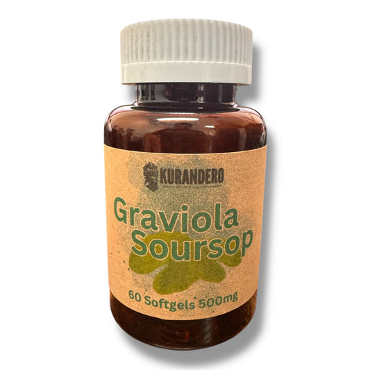 Kurandero - Graviola Soursop Leaf 60 (500mg) Capsules