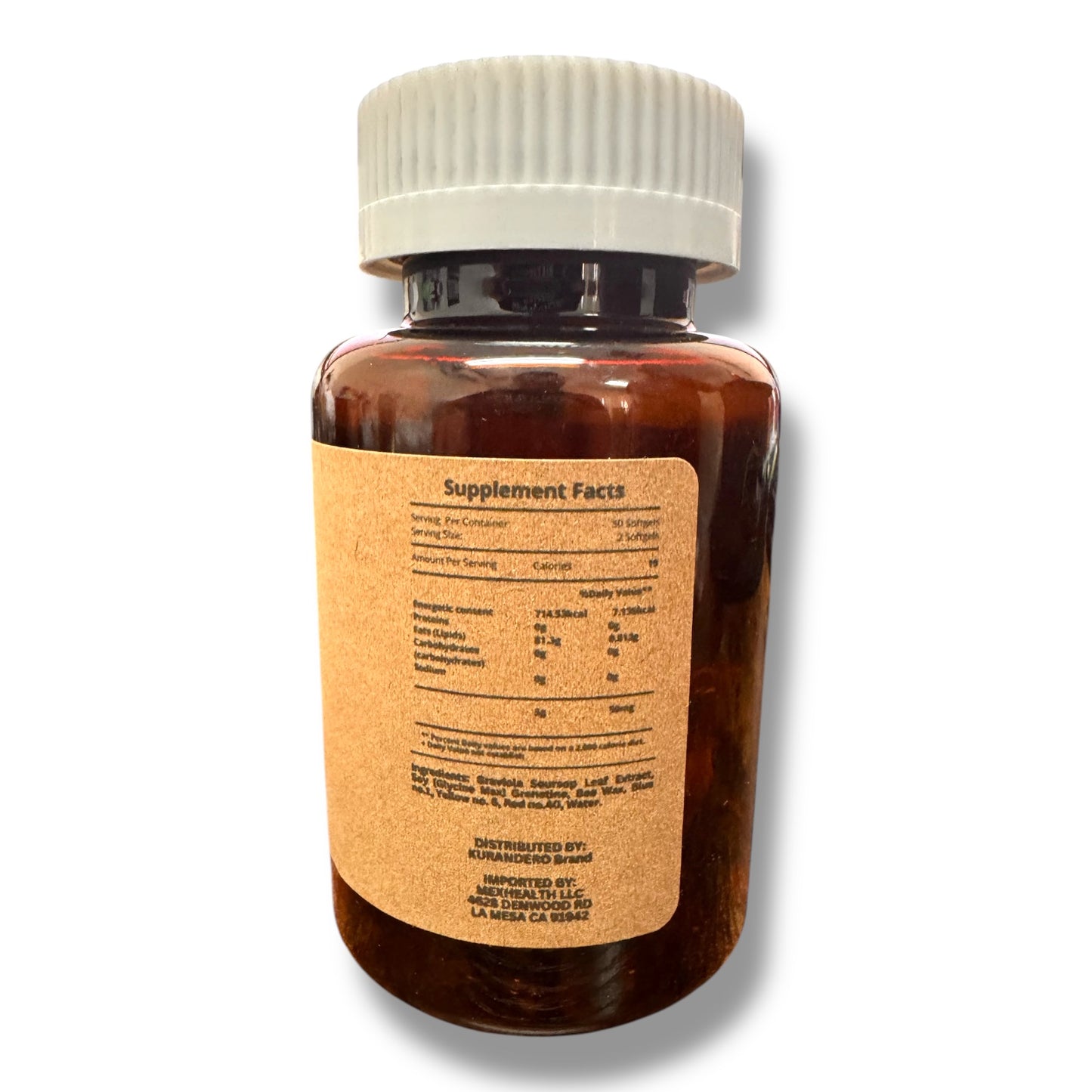 Kurandero - Graviola Soursop Leaf 60 (500mg) Capsules