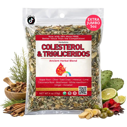 Herbalista Colesterol Herbal Compound Tea 5oz (141g)