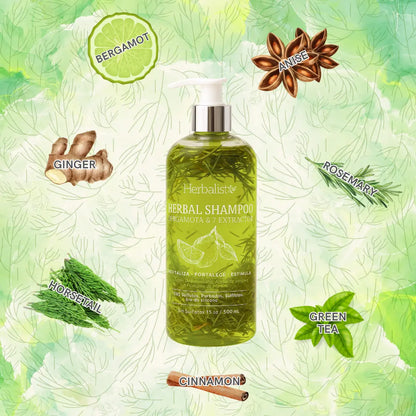 Herbalista Bergamot Herbal Shampoo 1000ml