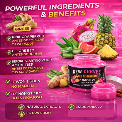 Viral Curves Ginger Gel + Bamitol 250g