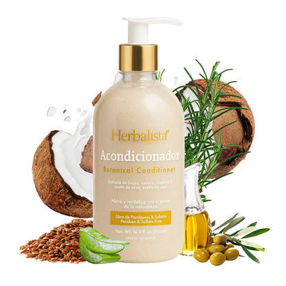 Herbalista Viral Herbal Hair Care Bundle 500ml (16.9 fl oz)