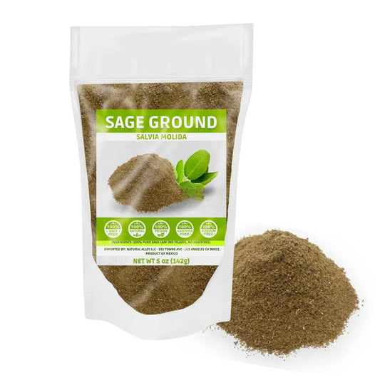 Yerbero Premium Ground Sage Leaf Powder 5 oz