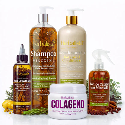 Herbalista Ultimate Minoxidil Hair Care Bundle