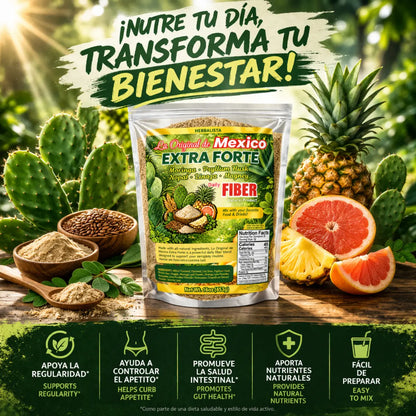 La Original de Mexico Extra Forte Daily Fiber Powder 8oz