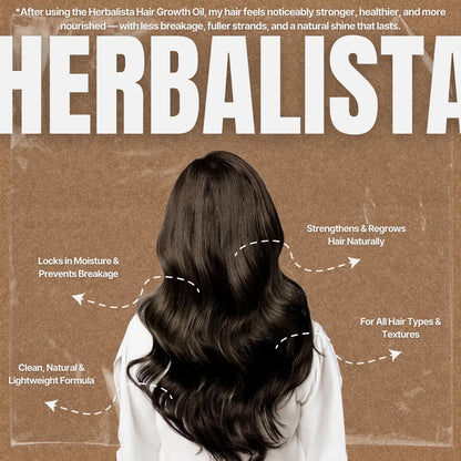 Herbalista Botanical Hair Growth Oil 4oz (120ml)